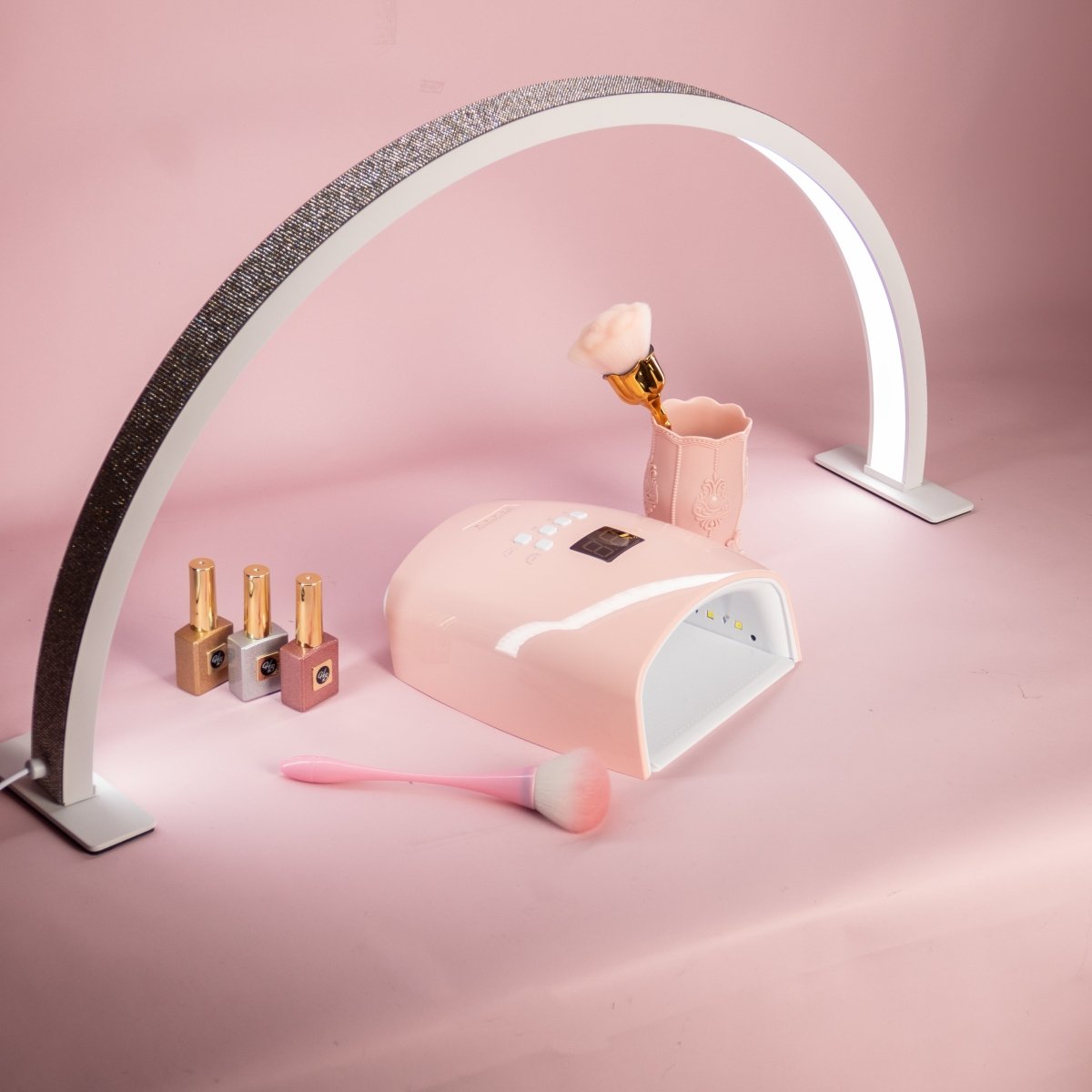 Pink Sparkly Professional selling UV LED Nail Lamp