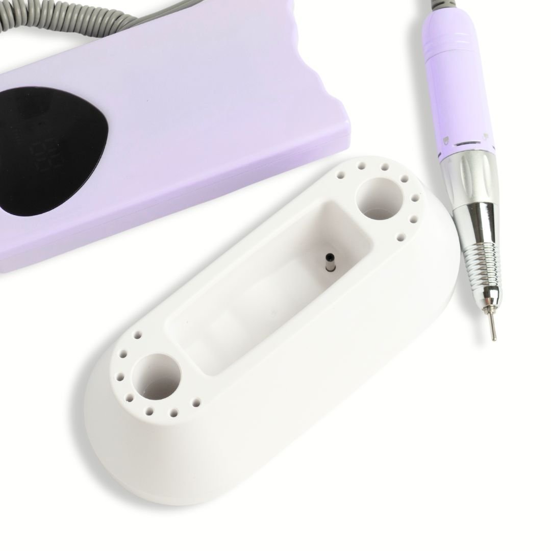 2 in 1 Heart Drill | Lilac - Hey Beautiful Nail Supplies