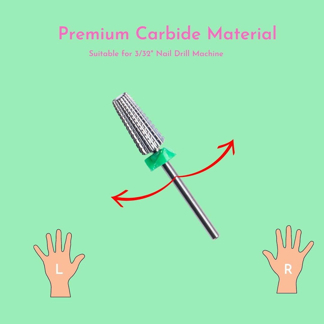 5 in 1 Carbide Drill Bit | For Nails - Hey Beautiful Nail Supplies