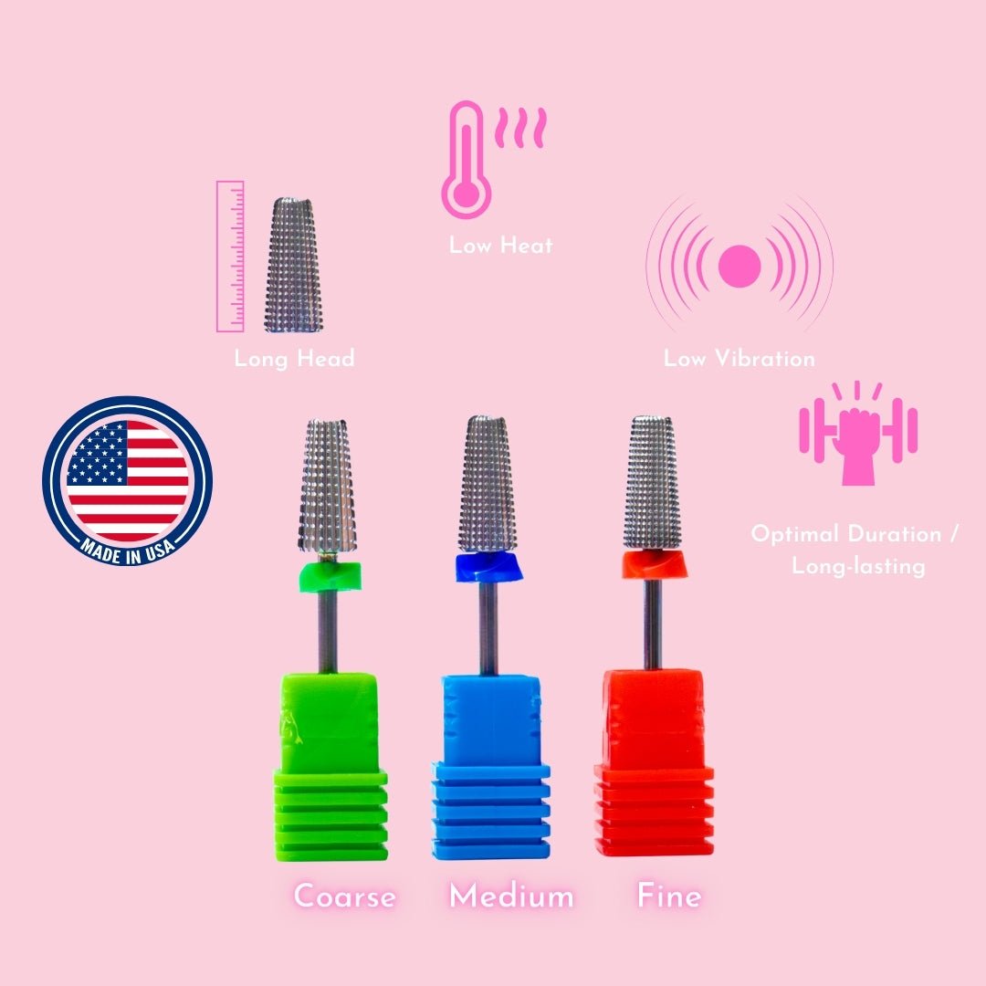 5 in 1 Carbide Drill Bit | For Nails - Hey Beautiful Nail Supplies