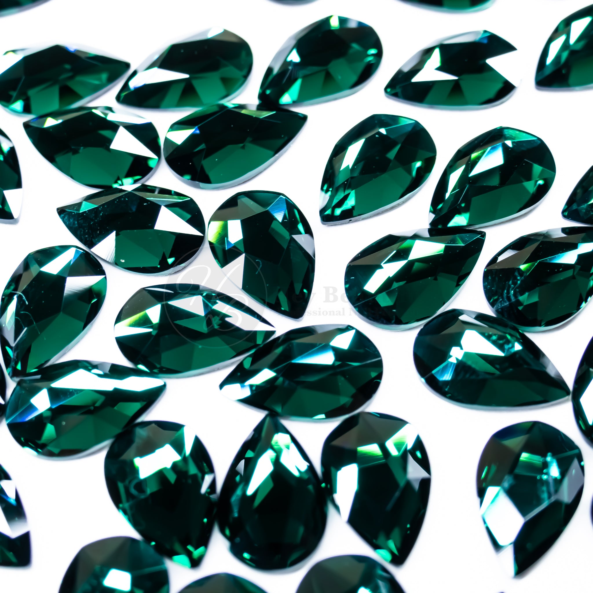 Pear | Emerald | Serinity Rhinestones Non Hotfix