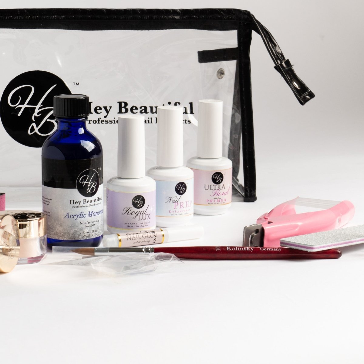 Acrylic Nail Kit With A Free Course | Online - Hey Beautiful Nail Supplies