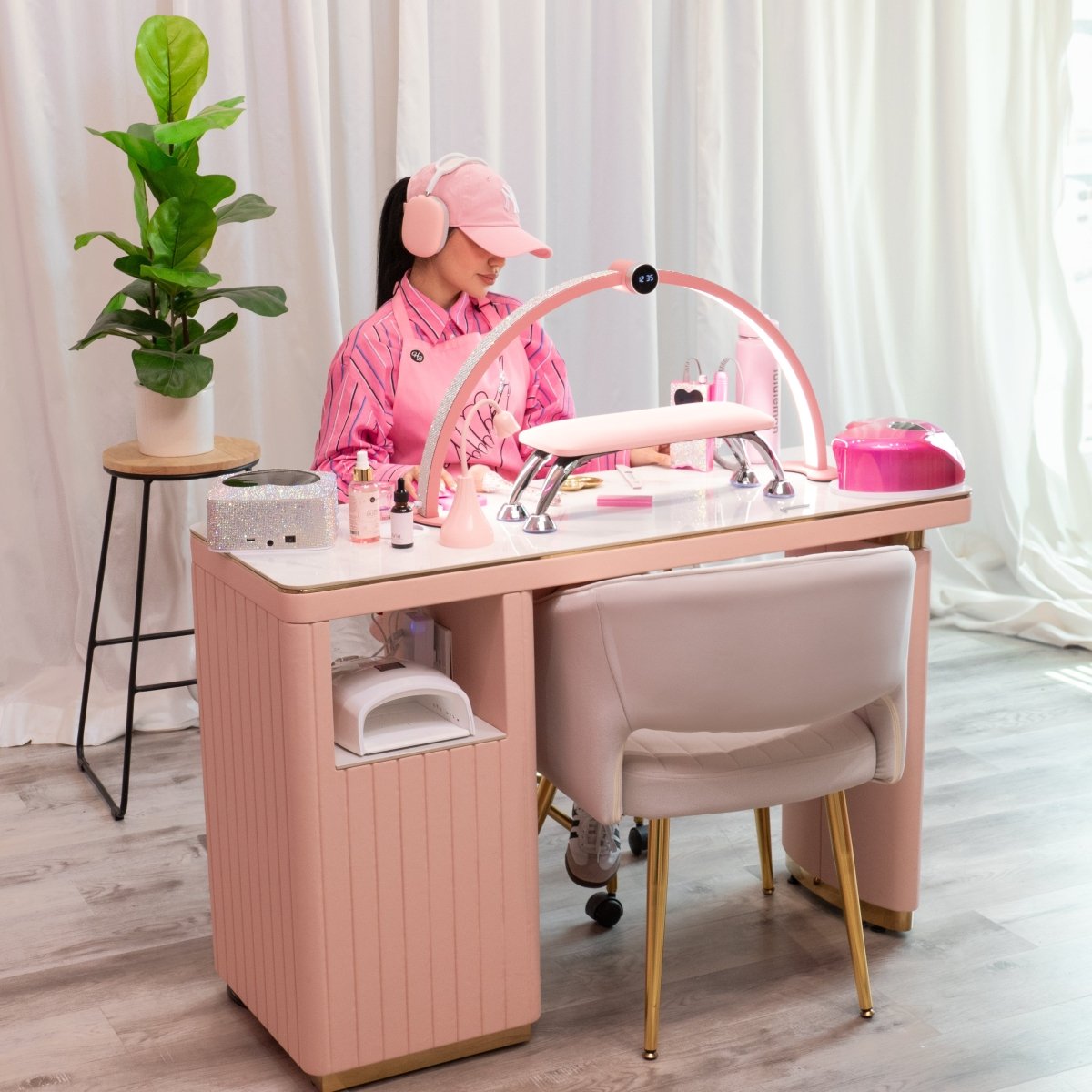 Alina Manicure Table - Hey Beautiful Nail Supplies