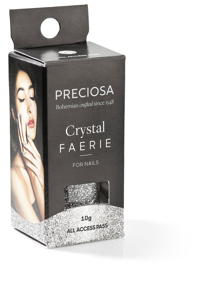 All Access Pass (Silver) Crystal Faerie 10g - Hey Beautiful Nail Supplies