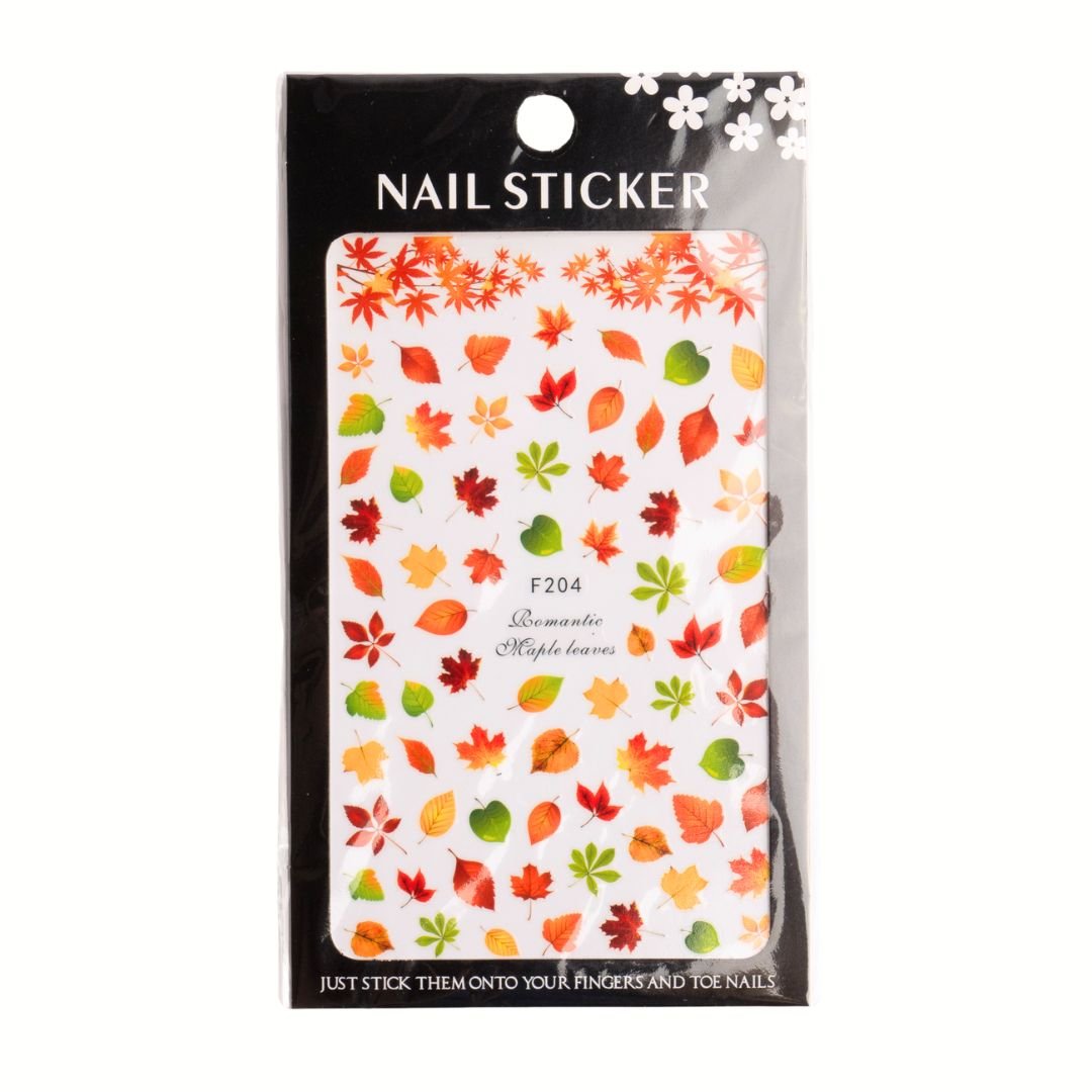 Autumn Nail Stickers - Hey Beautiful Nail Supplies