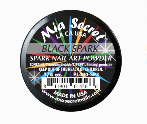 Black Spark - Hey Beautiful Nail Supplies