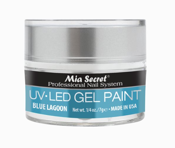 Blue Lagoon Gel Paint - Hey Beautiful Nail Supplies