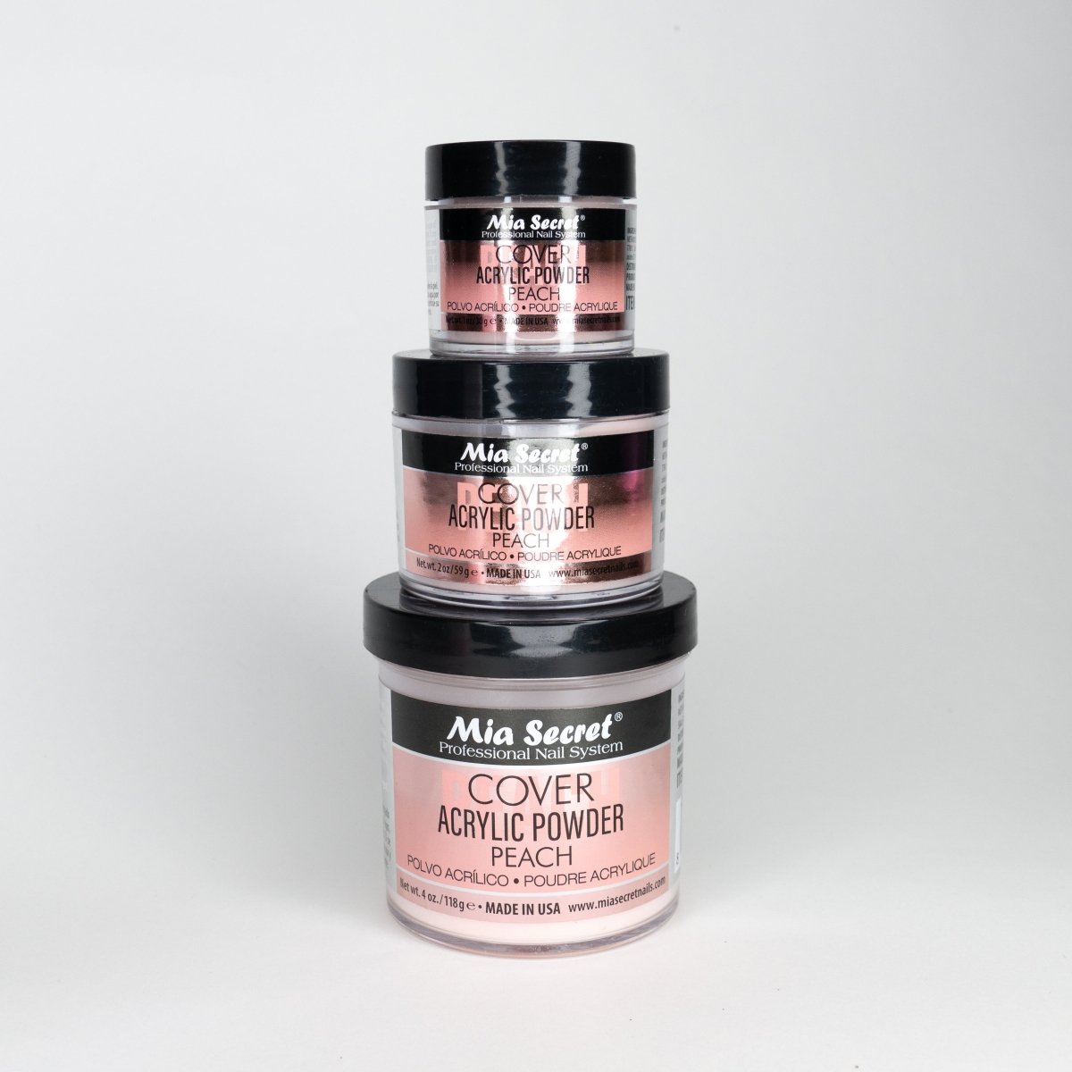 Cover Peach (Mia Secret) - Hey Beautiful Nail Supplies