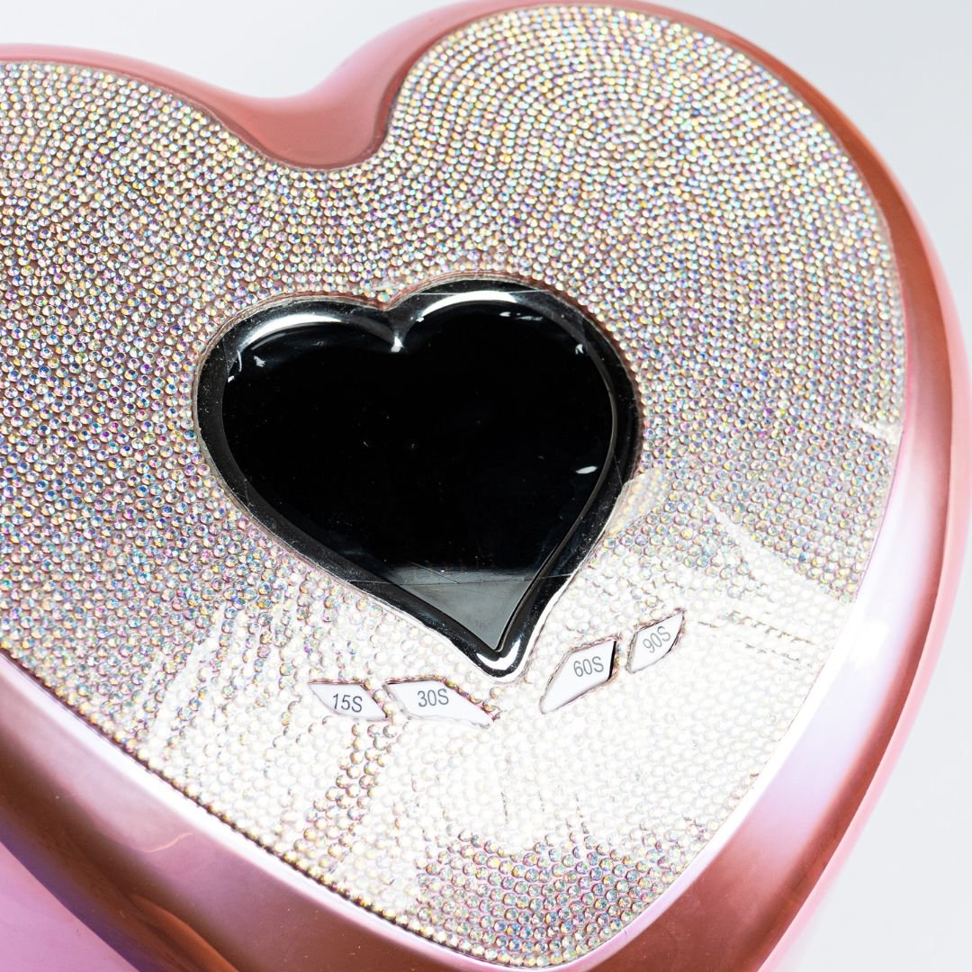 Crystal Heart UV/LED Lamp | 2 - Hey Beautiful Nail Supplies