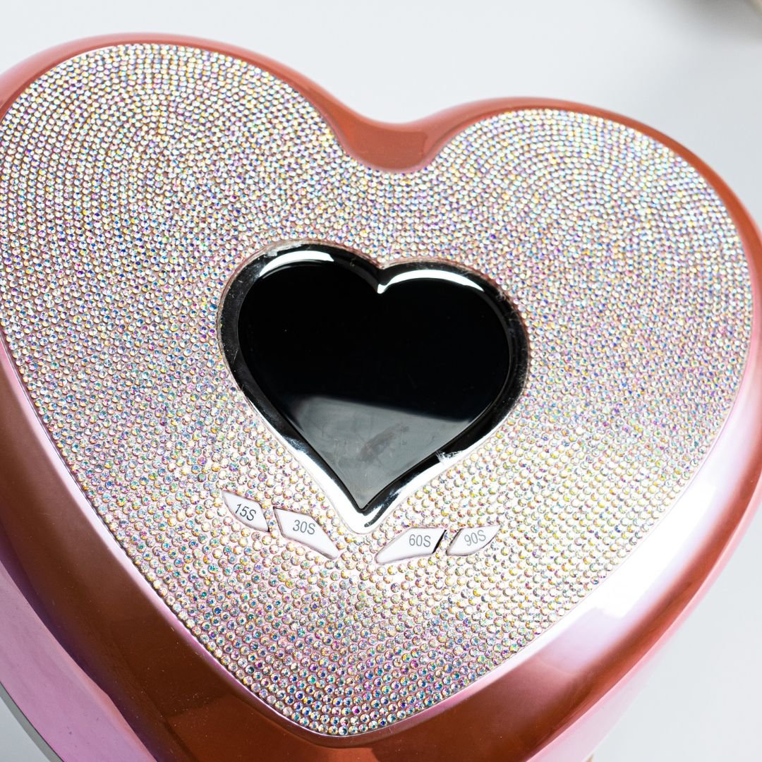 Crystal Heart UV/LED Lamp | 2 - Hey Beautiful Nail Supplies