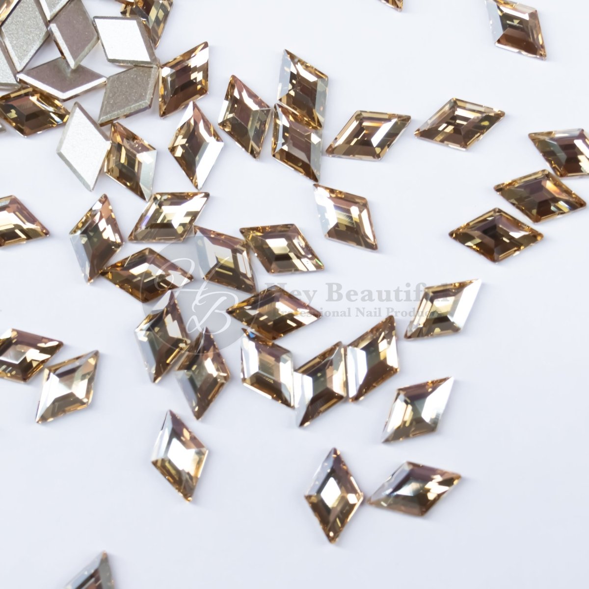 Diamond | Golden Shadow | Serinity Rhinestones Non Hotfix - Hey Beautiful Nail Supplies
