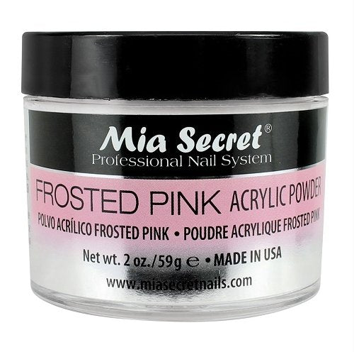 Frosted Pink Acrylic - Hey Beautiful Nail Supplies