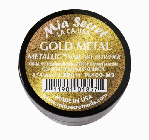 Gold Metal - Hey Beautiful Nail Supplies