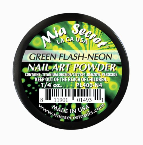 Green Flash - Neon - Hey Beautiful Nail Supplies
