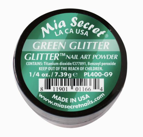 Green Glitter - Hey Beautiful Nail Supplies