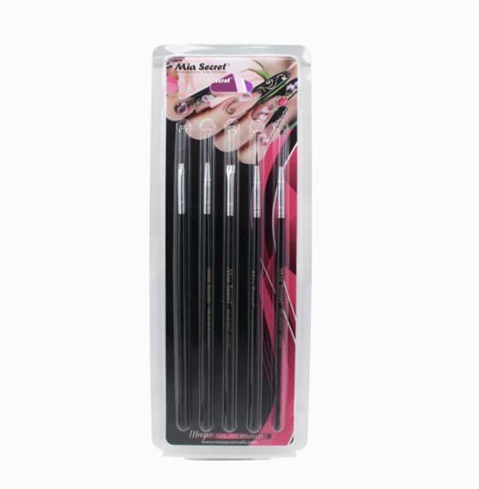 Magic Nail Art Brush Set NB - 5P - Hey Beautiful Nail Supplies