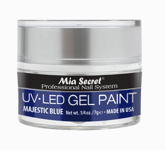 Majestic Blue Gel Paint - Hey Beautiful Nail Supplies