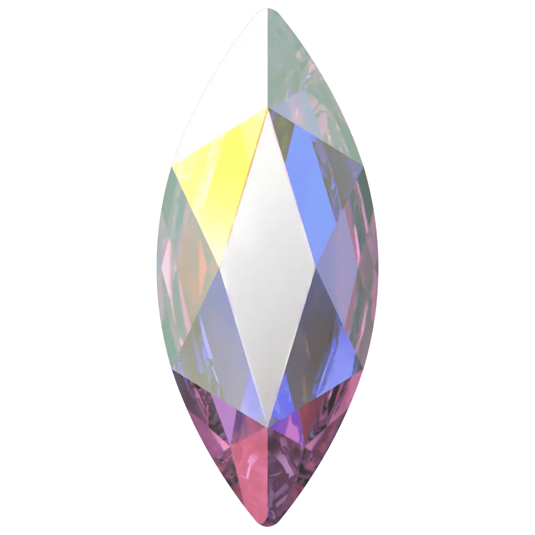 Marquise | Crystal AB | Serinity Rhinestones Non Hotfix - Hey Beautiful Nail Supplies