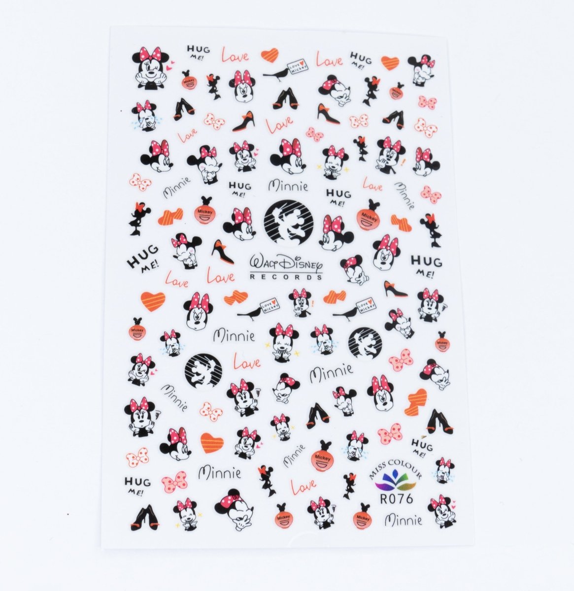 Mickey & Minnie Mouse Stickers - Hey Beautiful Nail Supplies