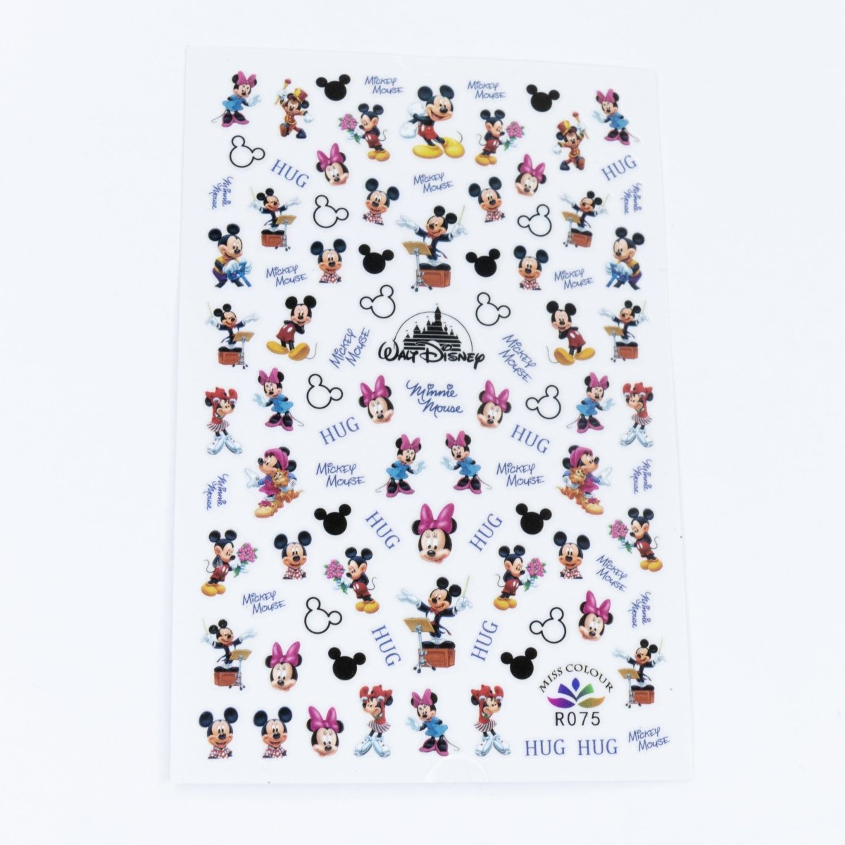 Mickey & Minnie Mouse Stickers - Hey Beautiful Nail Supplies