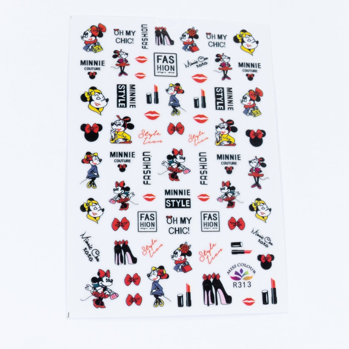 Mickey & Minnie Mouse Stickers - Hey Beautiful Nail Supplies