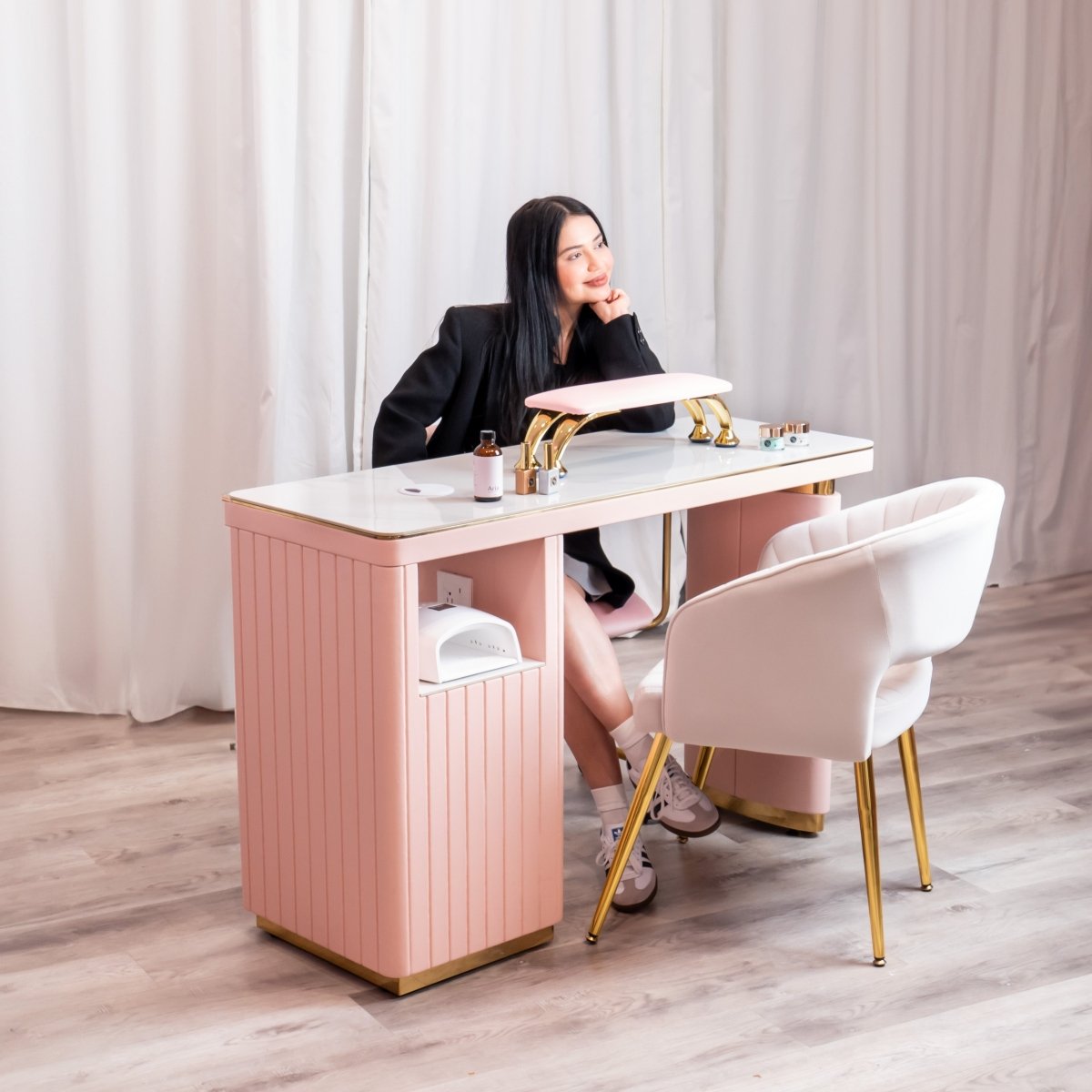 Premium Manicure Table - Hey Beautiful Nail Supplies