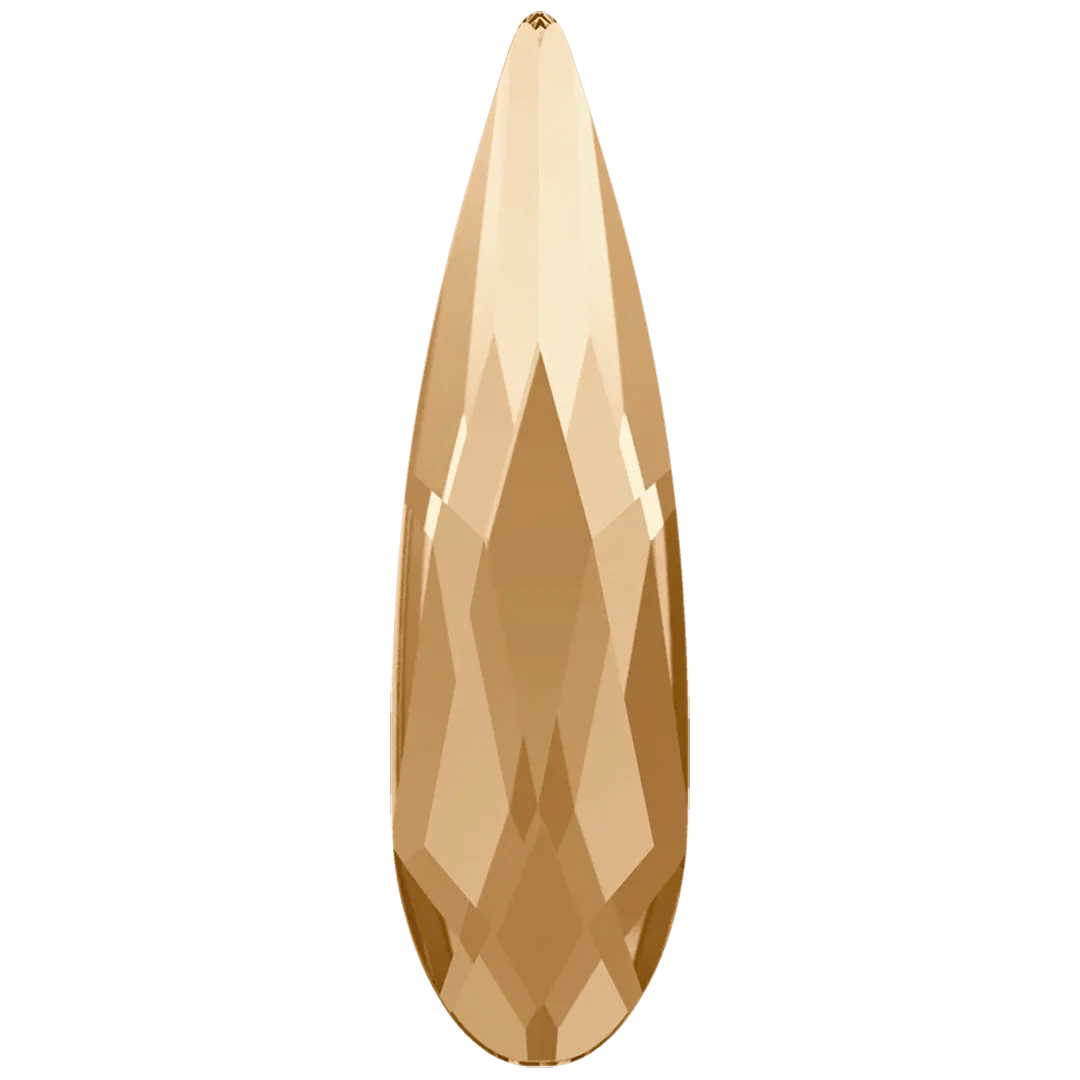 Raindrop | Golden Shadow | Serinity Rhinestones Non Hotfix - Hey Beautiful Nail Supplies