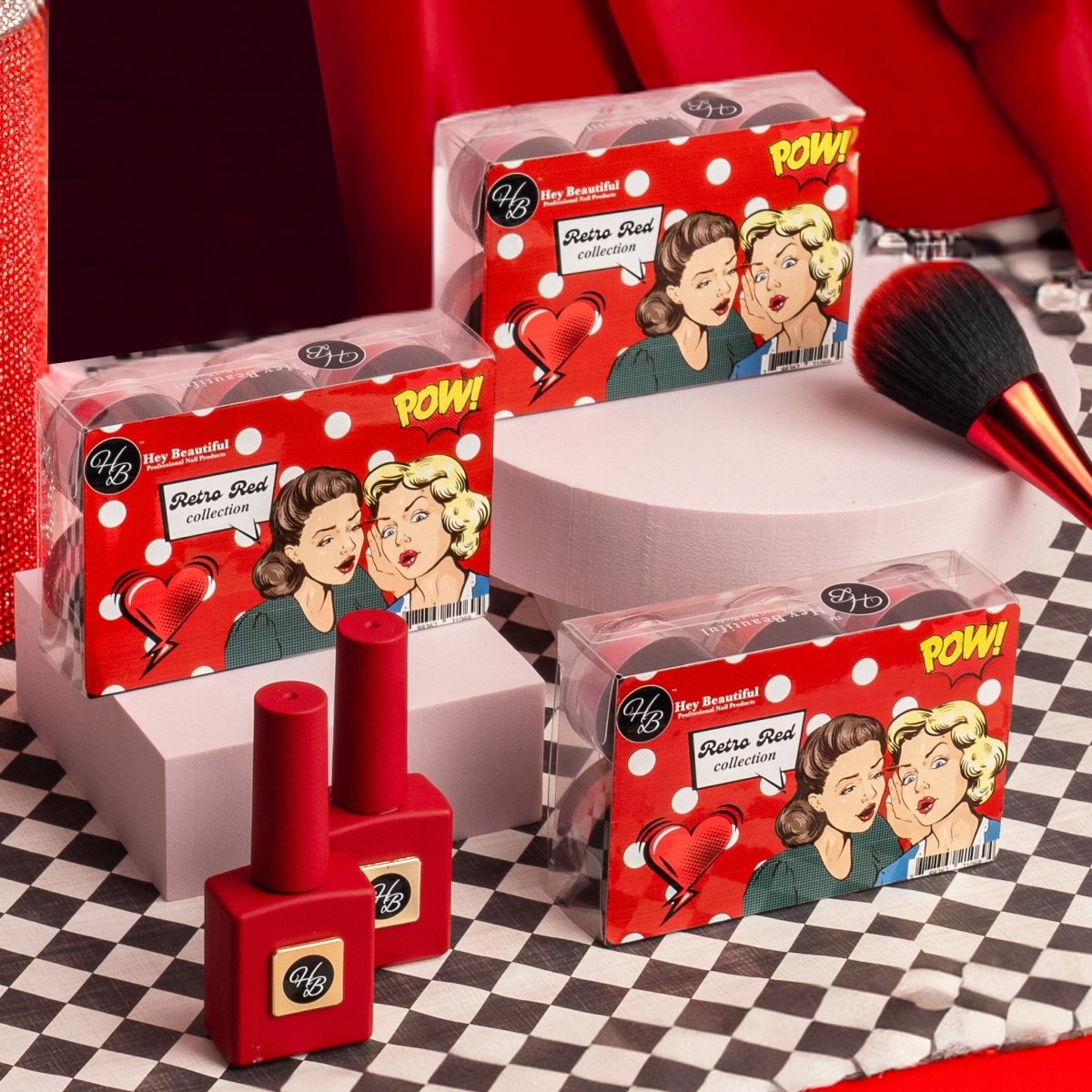 Retro Red - Hey Beautiful Nail Supplies