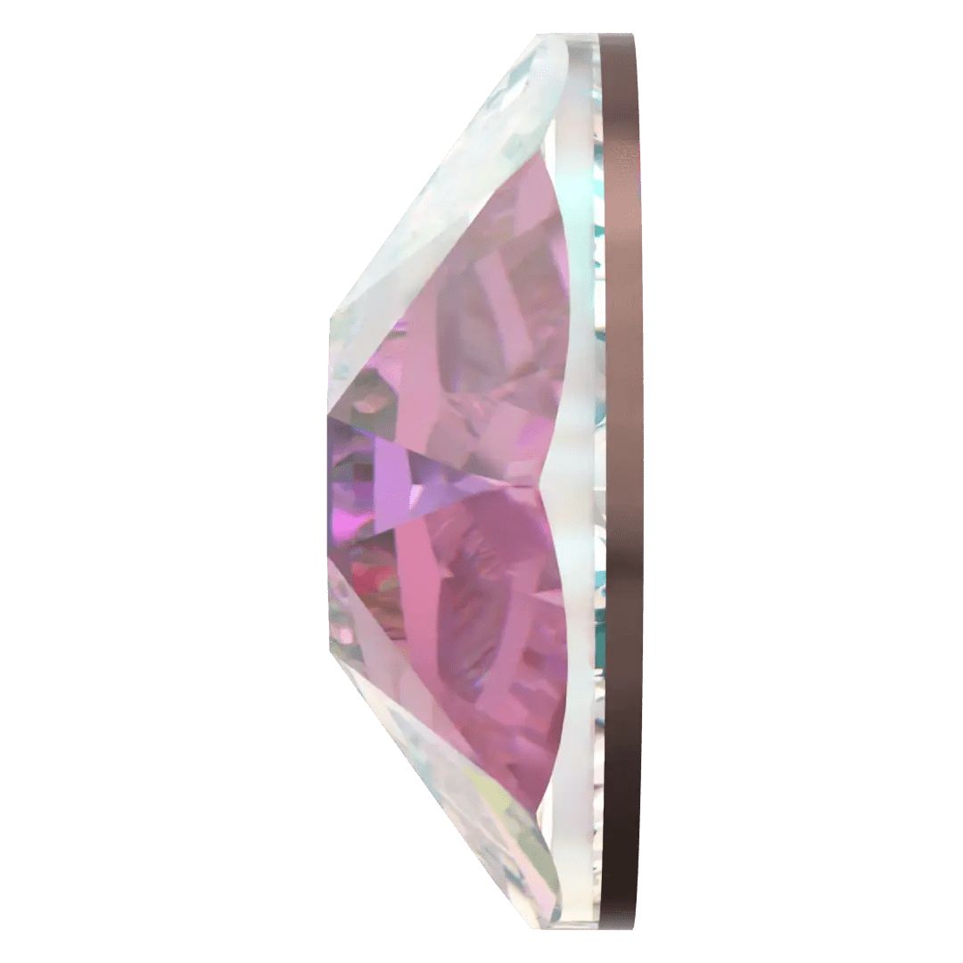 Round | Crystal AB | Serinity Rhinestones Non Hotfix - Hey Beautiful Nail Supplies