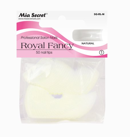 Royal Fancy (Natural) 50 pcs - Hey Beautiful Nail Supplies