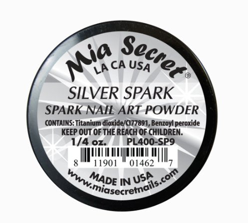 Silver Spark - Hey Beautiful Nail Supplies