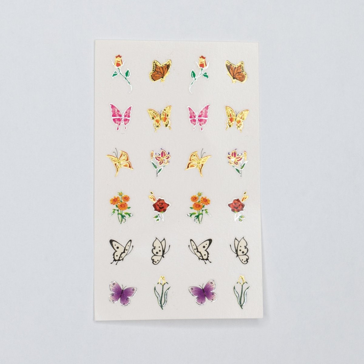 Water Decal (Bugs and Flowers) - Hey Beautiful Nail Supplies