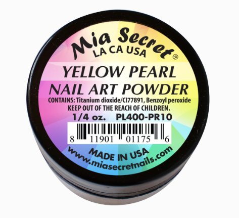 Yellow Pearl - Hey Beautiful Nail Supplies