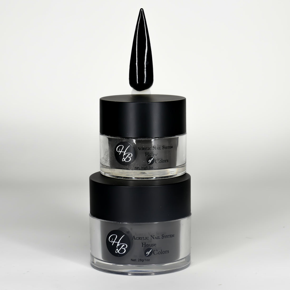 Black Empire, Black Acrylic Powder For Nails
