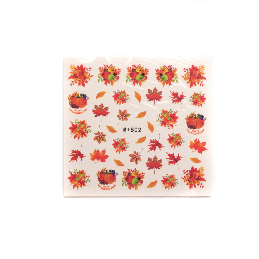 Fall / Autumn Nail Sticker | m+802