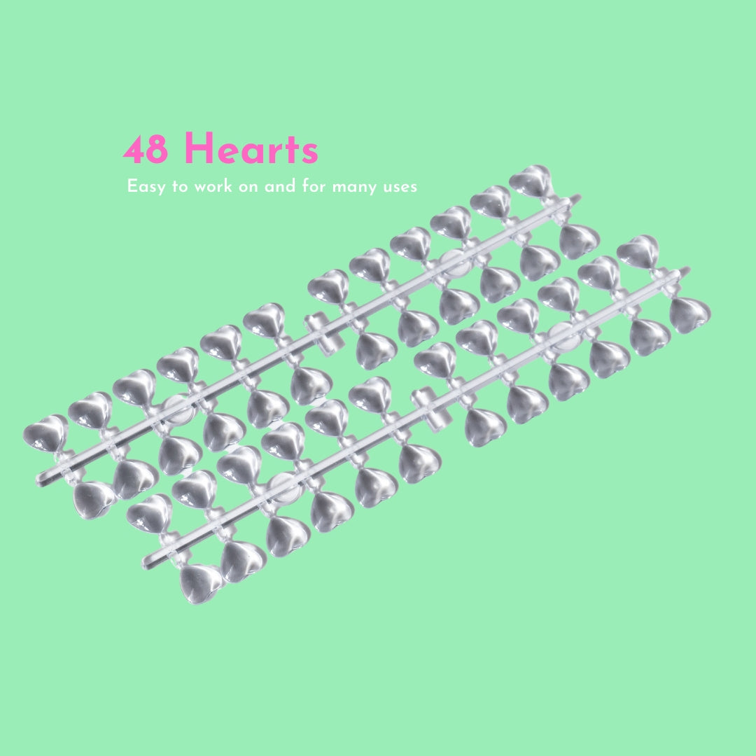 Heart Nail Art Display | 48pcs
