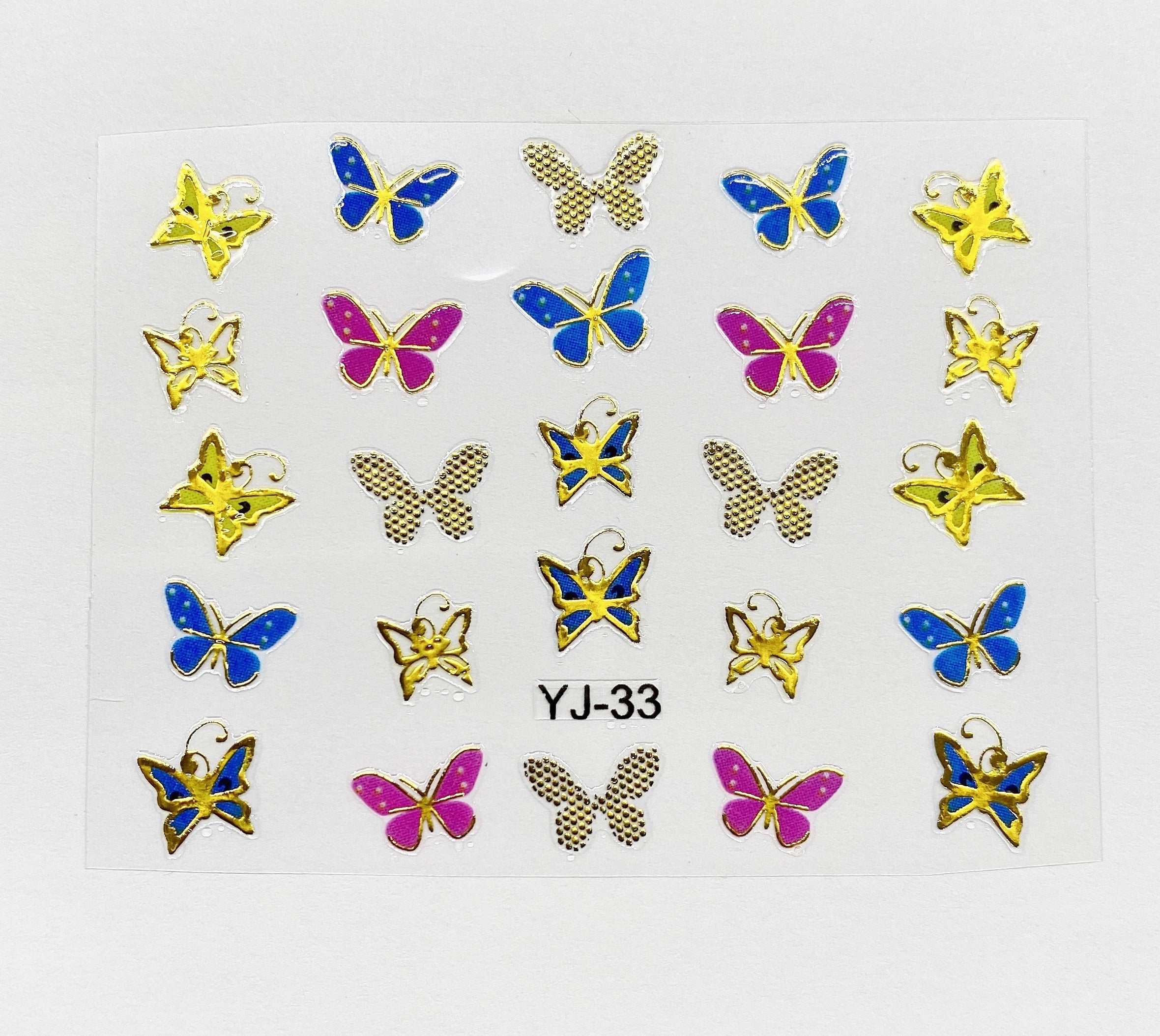 Butterfly decals 2