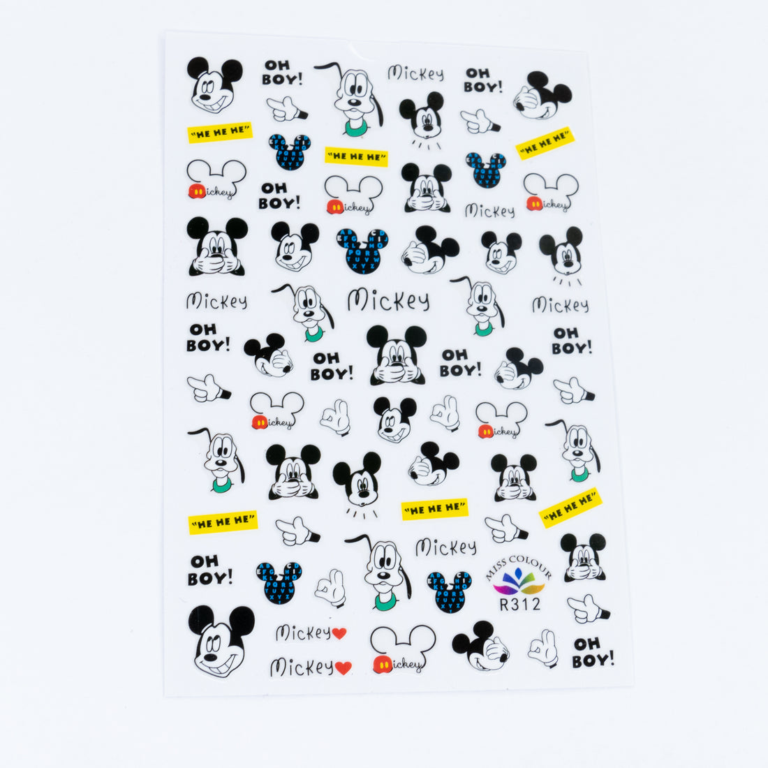 Mickey & Minnie Mouse Stickers