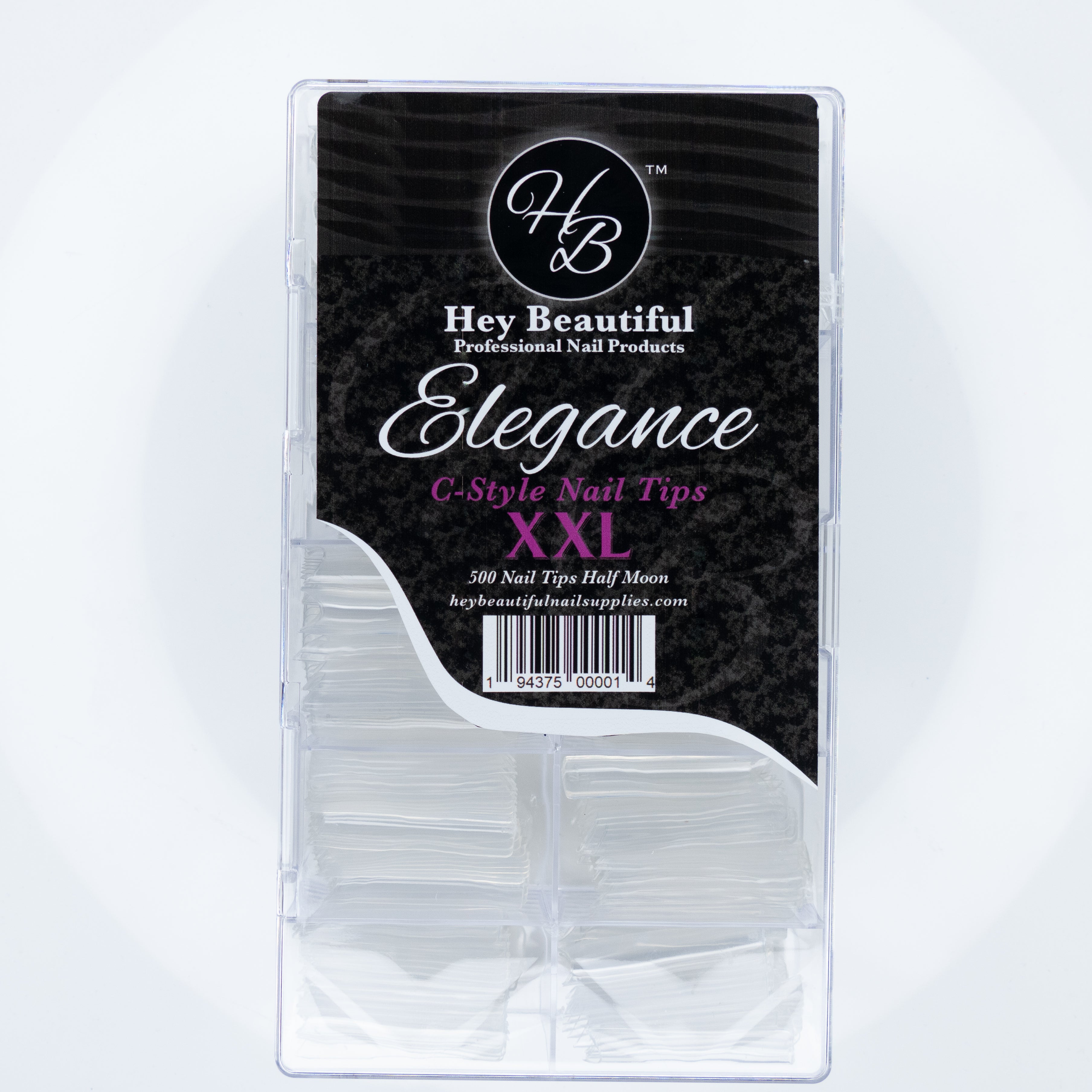 XXL C-Style Elegance Nail Tips