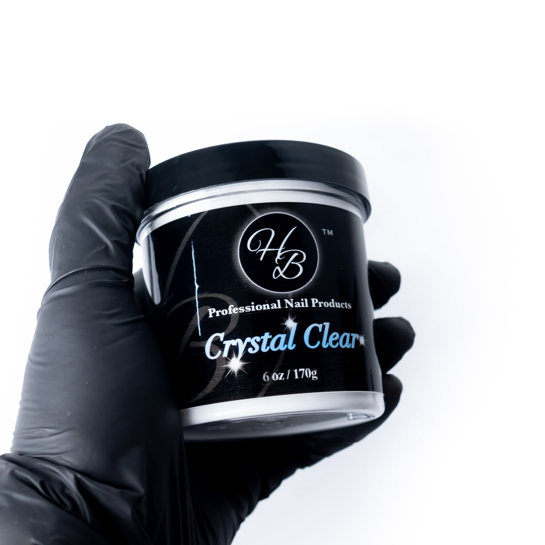 Crystal Clear Acrylic Powder For Nails | Self Leveling 