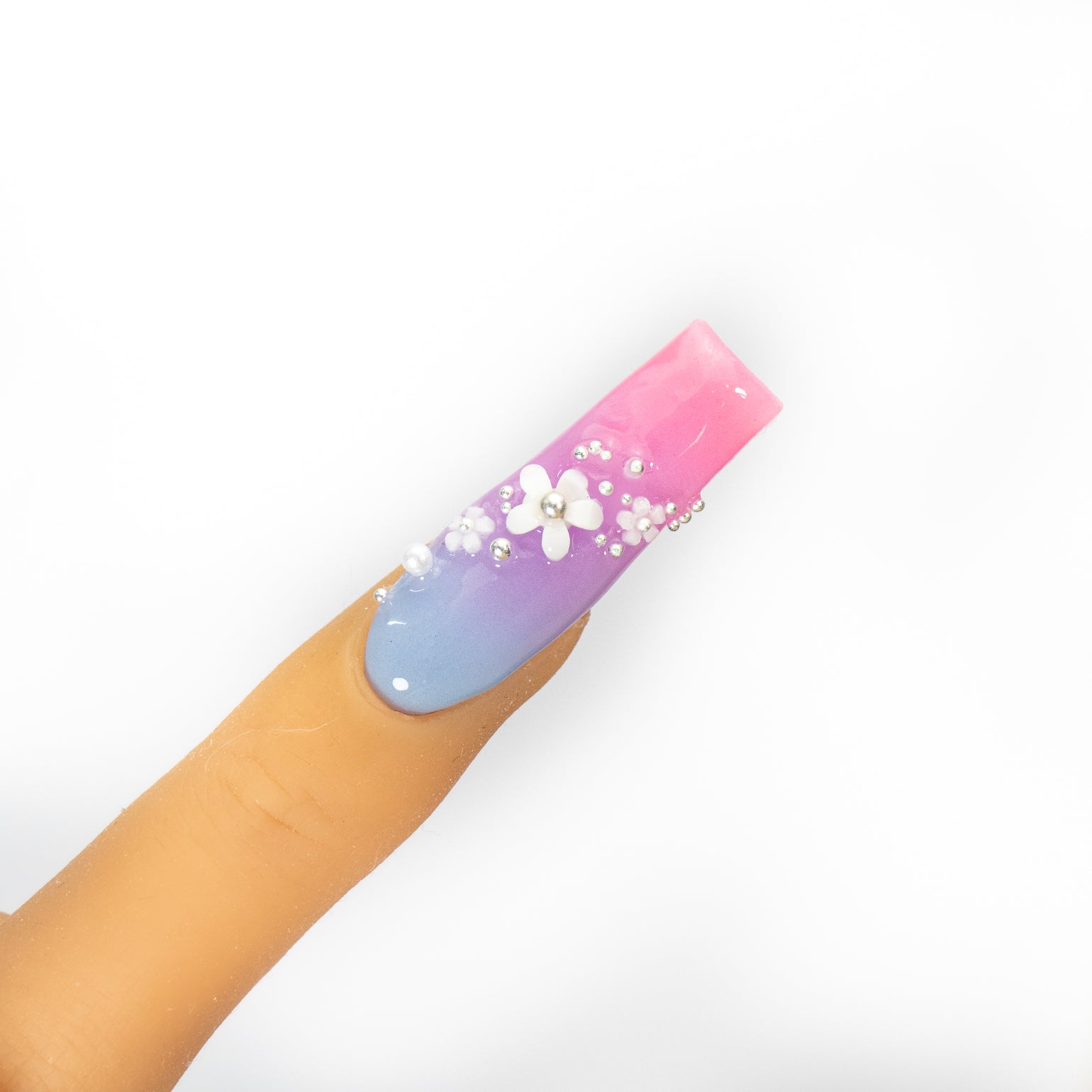 Flower Bead Nail Decals