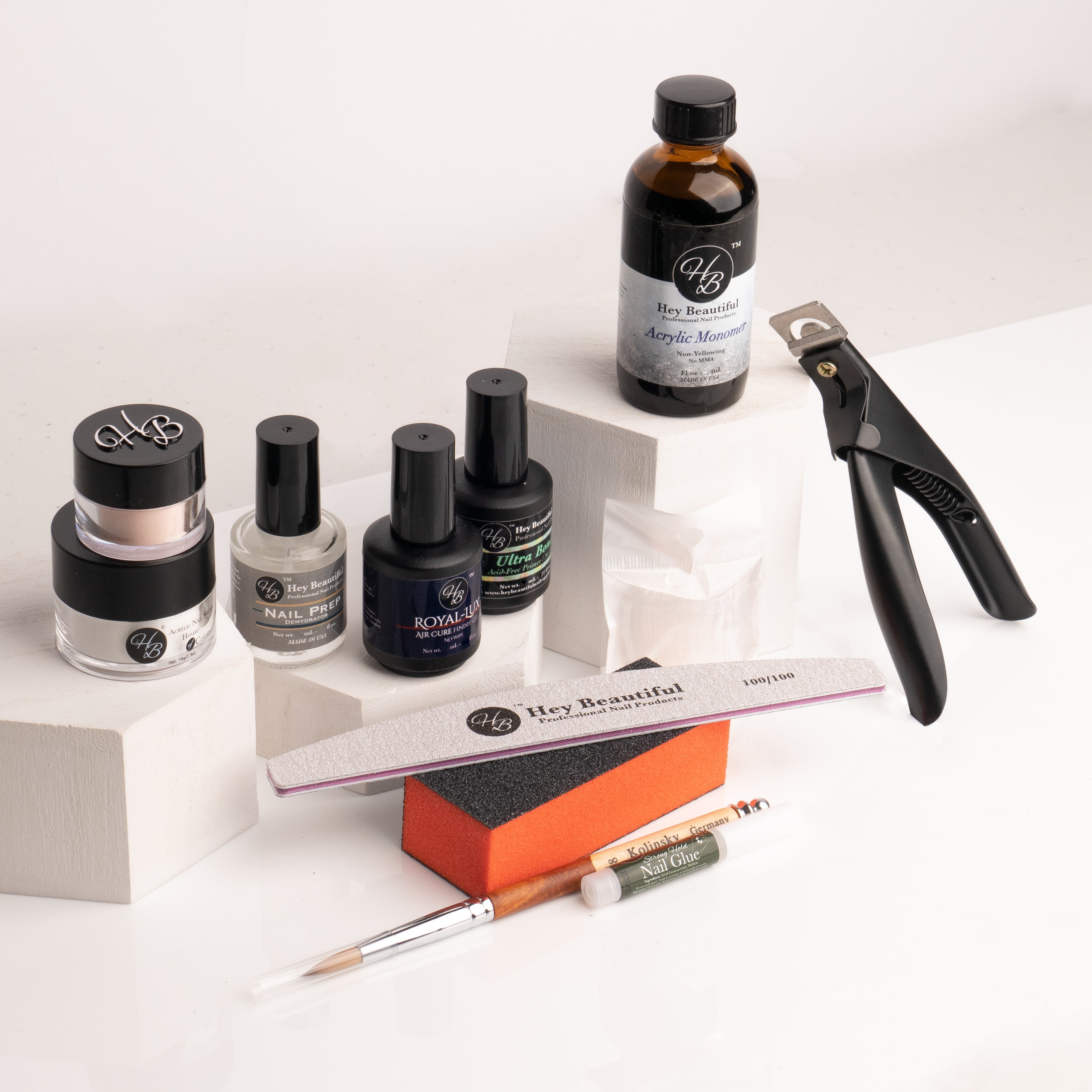All you need Acrylic Powder Kit | Beginner Acrylic Powder Kit | Easy Acrlic Nail kit 