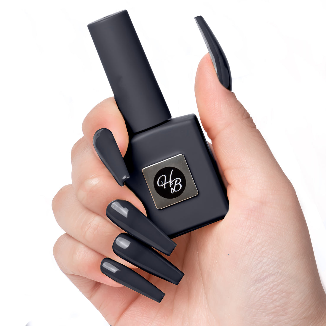 Dark Grey Gel Polish for nails | High-quality gel polish