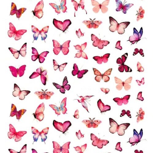 Butterfly decal