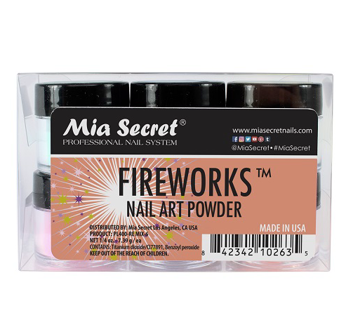 Firework Nail Art Powder Collection